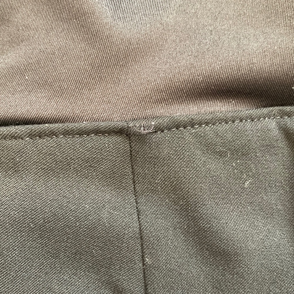 Loft Black Petite Maternity Dress Pants - Picture 8 of 9